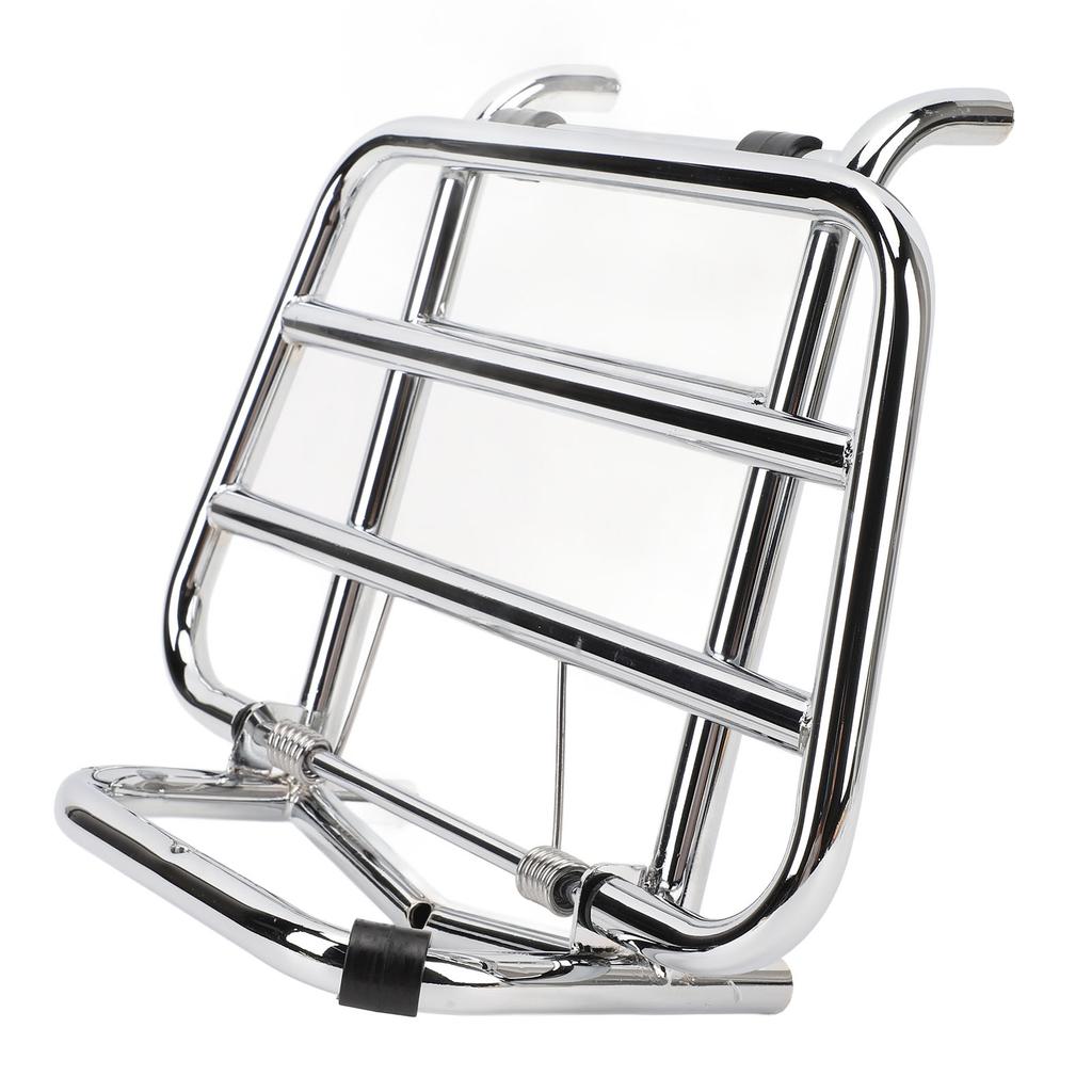 Motorcycle Front Luggage Rack Iron Scratch Resistant Cargo Holder Shelf Replacement for Vespa Primavera 150 Sprint 150