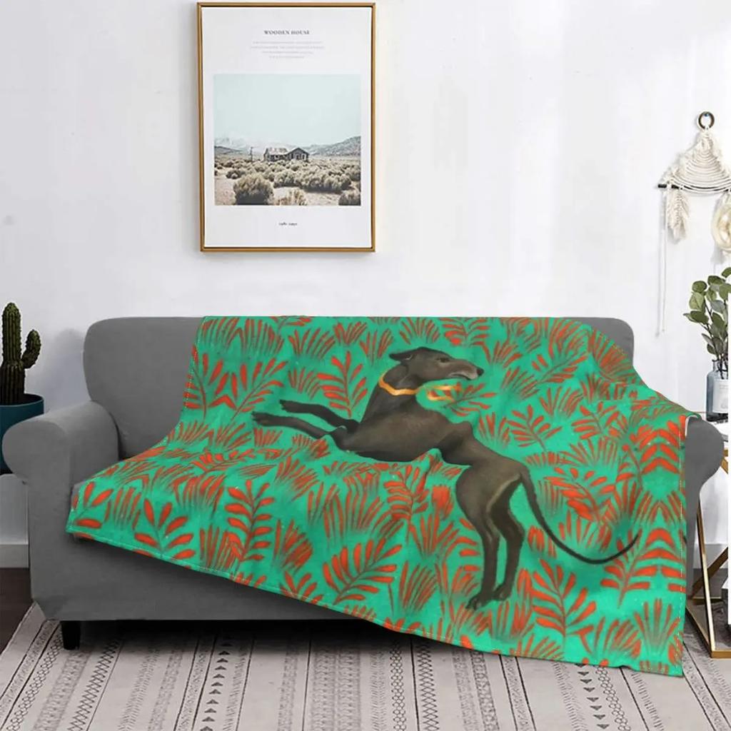 Printed Flannel Blanket Vision Hound Sofa Bed Blanket Lightweight Blanket