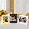Reusable Resin Picture Frame 5Inch Vertical Or Horizontal Display Minimalists Photo Holder Frame For Gift And Room Decors