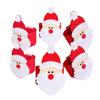 Napkin Rings Serviette Holder Table Ornaments Xmas Tableware New Year Home Decor