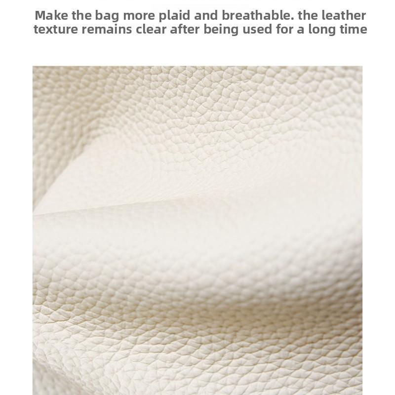 Bucket Bag Vegetable Basket Women's Bag Leather Handbag Mommy Bag Bridal Wedding Bag Premium Sense