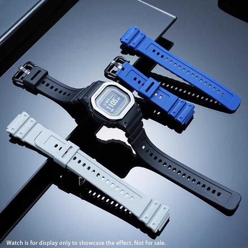 For Casio G-SHOCK Small Square 3516 DW-H5600 Series Resin Silicone Watch Strap Men's Watchband Sport Waterproof Accessories