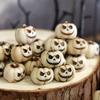 20pcs Resin Halloween Pumpkin Decoration Reusable Scary Mini Fake Simulation Pumpkin Funny Creative Halloween Ornaments