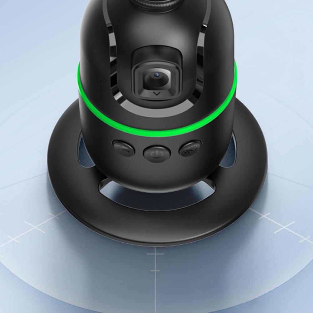 Automatisk spårning Telefonhållare 360° Rotation Telefon Kamerafäste Ingen App Ansiktsspårning Telefon Stativhållare för Videoinspelning