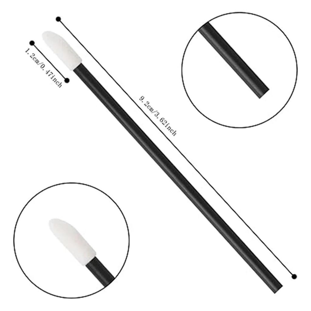 Lip Brush Wands Disposable Lip Gloss Lipstick Applicators Makeup Brushes Cosmetic Beauty Tool Kits 50pcs