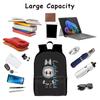 Travel Laptop Backpack, Fits 15.6 Inch Notebook, with Multiple Organizational Compartments for Teen Student Business Work P2538