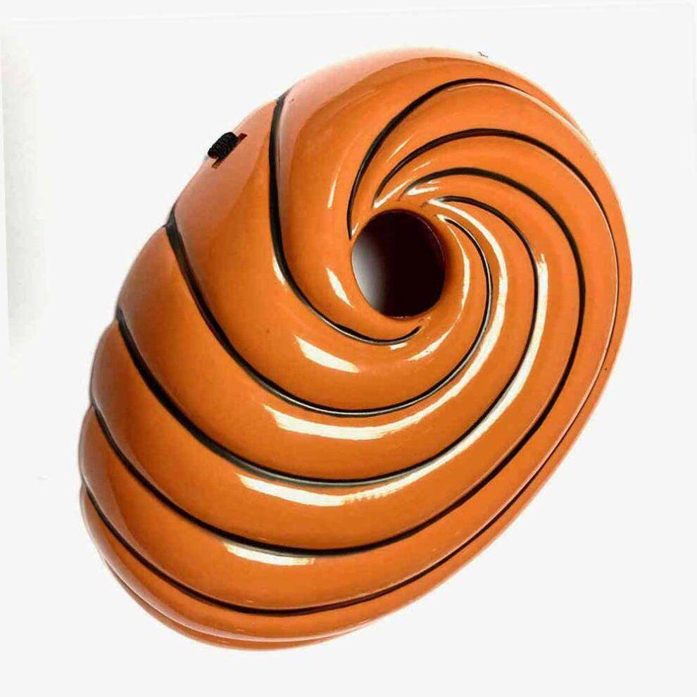 Naruto Tobi-mask av hög kvalitet i harts för Halloween Cosplay-kostymer