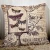 Home Decor Sofa Cushion Cover Butterfly Print Home Decor Pillow Cover Seat Living Room Cushion