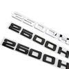 Chrome Black 2500 HD Decals Sticker For Chevrolet GMC Silverado 2500HD Sierra Yukon Car Trunk Letters Badge Emblem Stickers