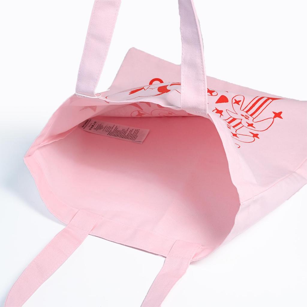 Marimekko Aureate Glow Vankka Tote Bag, Women's Fabric Bag, Red and Pink, 94058 094058 330, Scandinavian Design [Parallel Import]