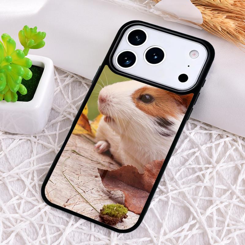 Love Guinea Pig Cute Phone Case for iPhone 17 Air 16 15 11 12 14 13 Pro Max Shockproof Cover