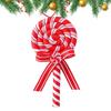 Christmas Lollipop Candy Pendant Candy Christmas Ornaments Red and White Christmas Lollipop Hanging Ornaments Xmas Tree Ornament