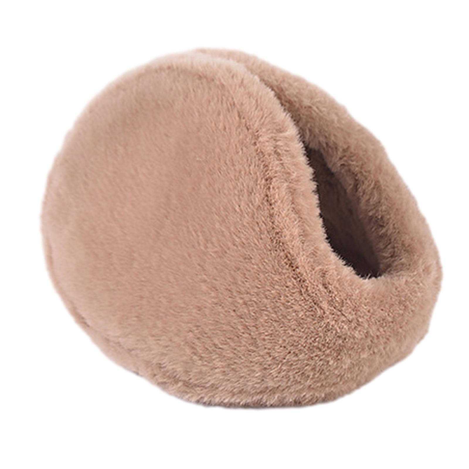 

Зимние теплые наушники Мягкие и теплые накладки на уши для женщин, подростков, девочек Утолщенные пушистые плюшевые защитники ушей Уличные наушники хаки