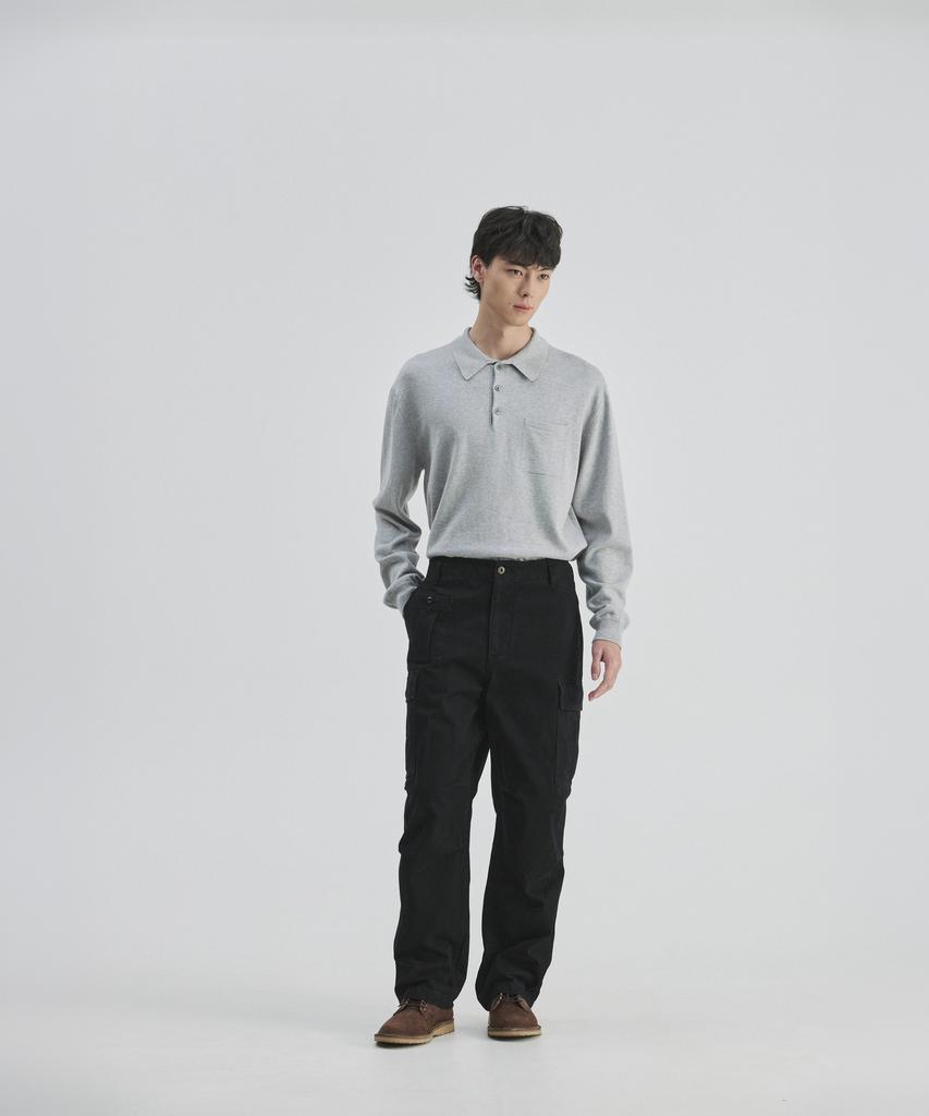 Guernsey Woollens Washed British Army Field Pants - Black