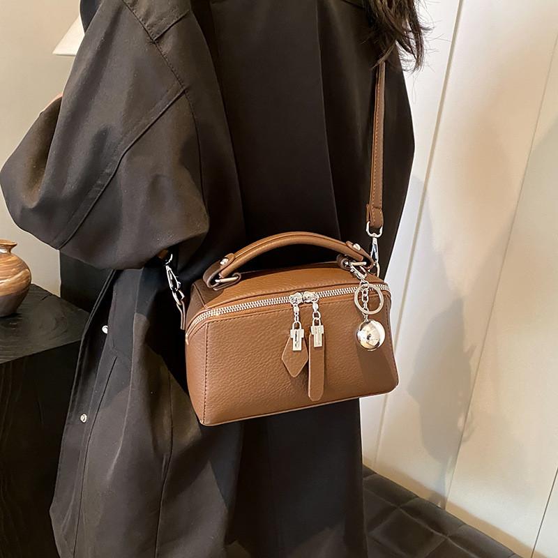 Minimalist Pu Small Square Bag For Daily Casual Wear