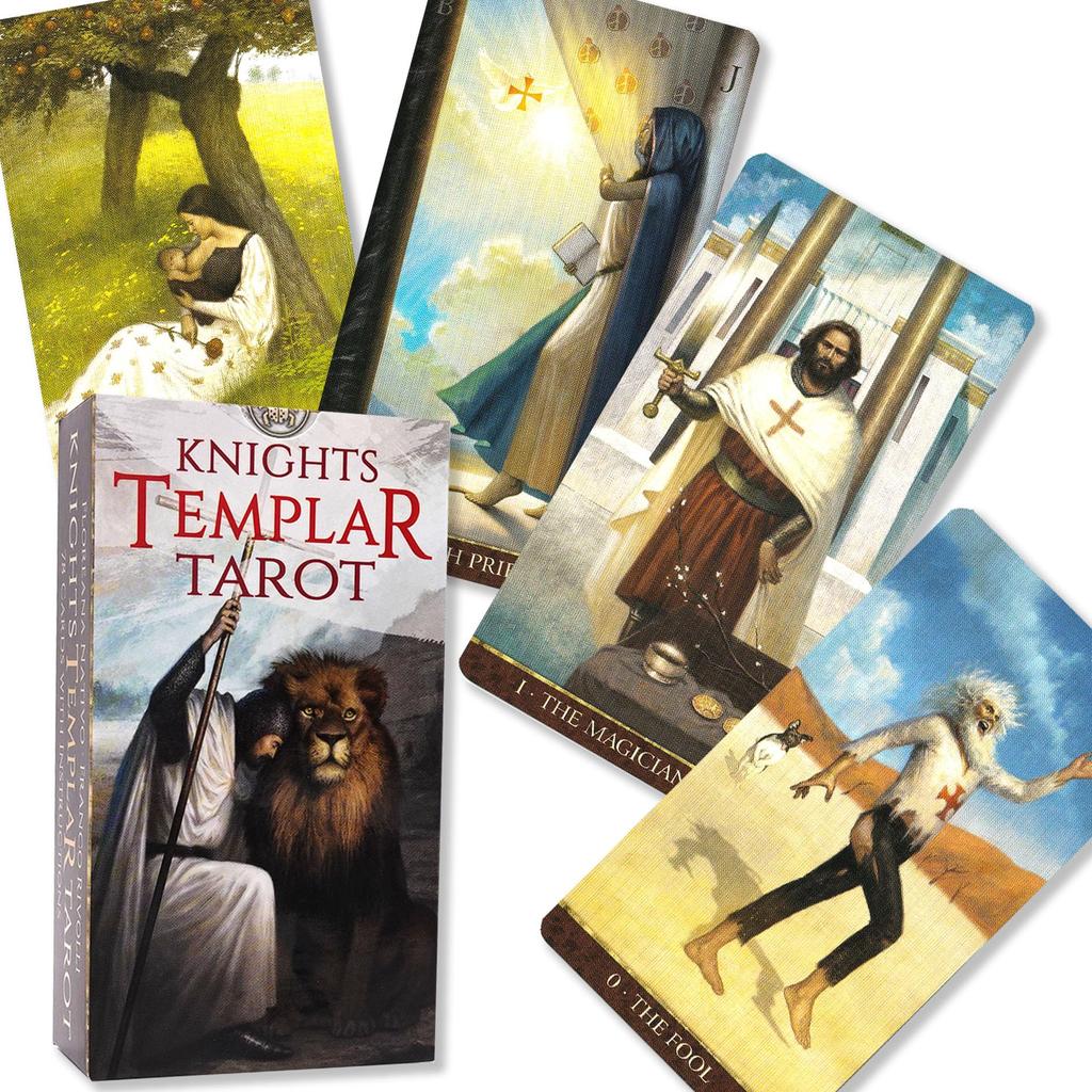 Knights Templar Tarot Templar How to read Tarot cards with Japanese 78 cards [Knights Tarot] instructions, authentic,