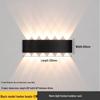 Ultra-Thin LED Waterproof Wall Light: Balcony, Hallway, Staircase, Corridor Spotlight with Colorful Single-Head Design for Bedside or KTV.