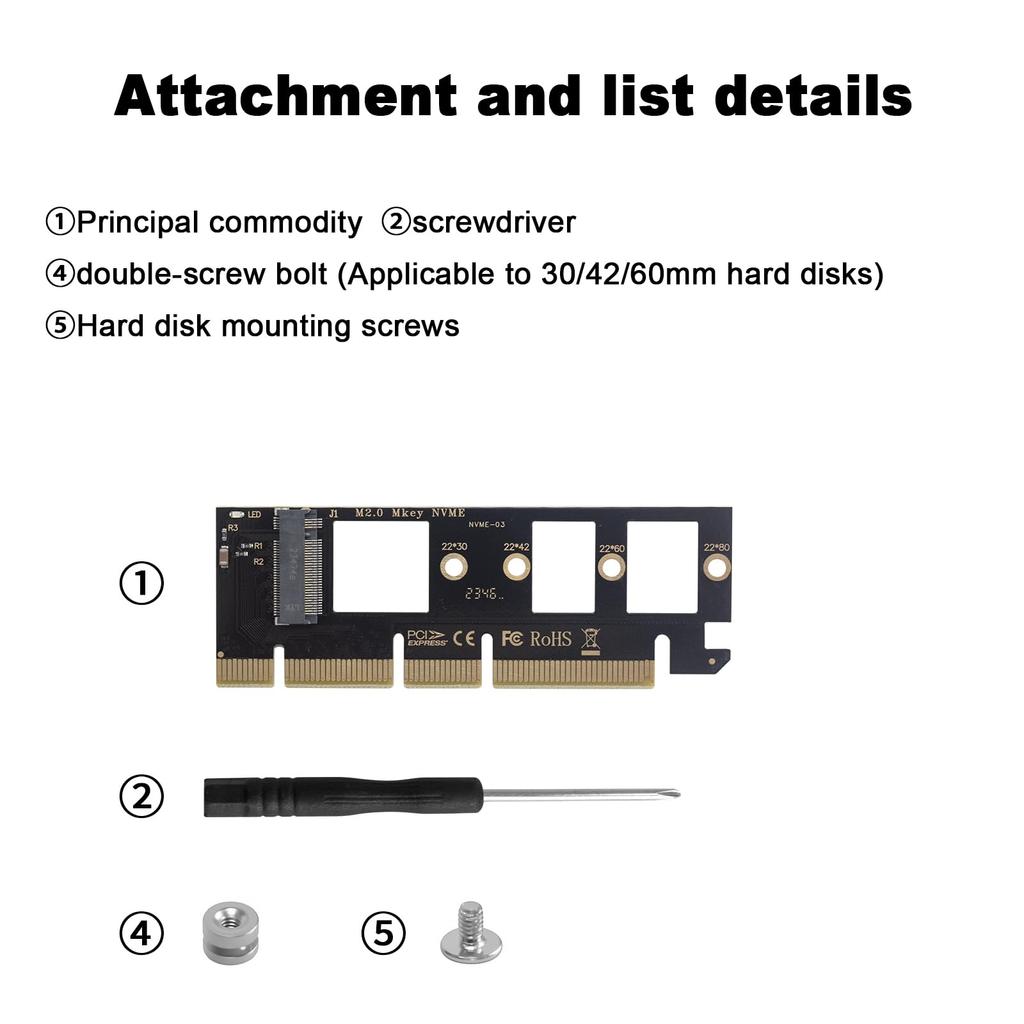 Duttek M2 PCIE Converter Adapter NVME X16 NVME PCIe X4 Adapter for NVMe Solid State PCIE X16 NVME Protocol Expansion Card M.2 PCI-e 4.0