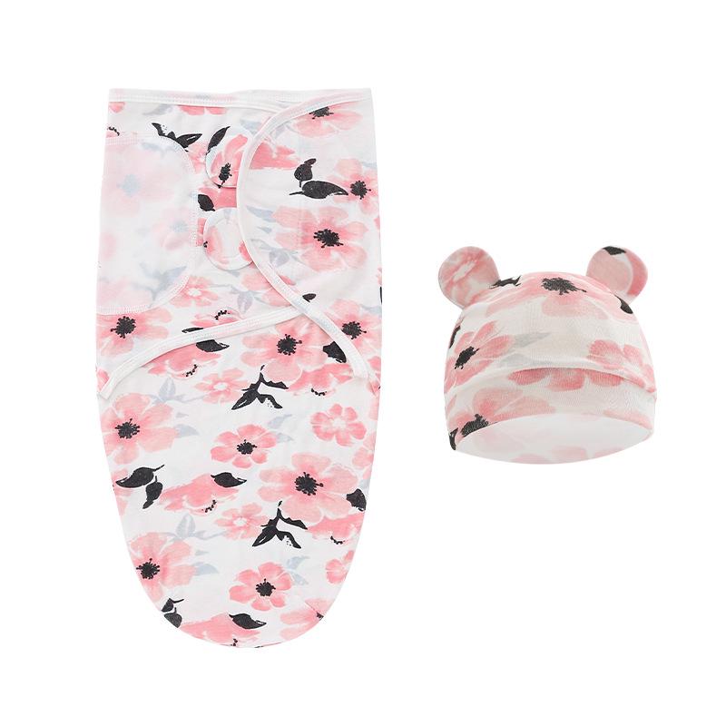 European & American Newborn Swaddle Wrap - Infant Sleeping Bag, Anti-Kick Quilt for Delivery Room