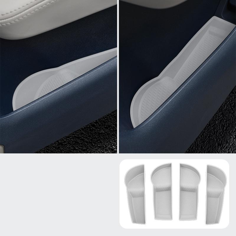 For Zeekr 007 2024 2025 Car Wireless Charging Mat Silicone Mat Non-slip Storage Organizer Interior Supplies Auto Accessories