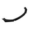 Front Bumper Lip Spoiler Splitter Replacement for S4 Gloss Black Bumper Lip Spoiler Body Kit with Screws Sporty Appearance
