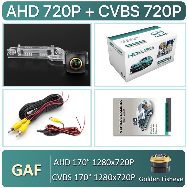 

AHD 1080P 170° объектив Fisheye камера заднего вида для автомобиля Volkswagen Bora VW Magotan Skoda Superb 2008-2012