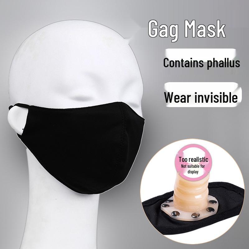 Seamless Outdoor SM Gag Mask for Sensual Play & Training