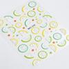 Summer Fruit Nail Art Stickers Set Of 5 Durability Waterproof Nail Decals Easy To Apply For Parties And Travel