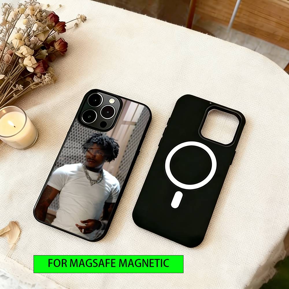 YoungBoy Phone Case For iPhone17,16,15,14,13,12,11 Plus,Pro Magnetic with Magsafe Wireless Charging