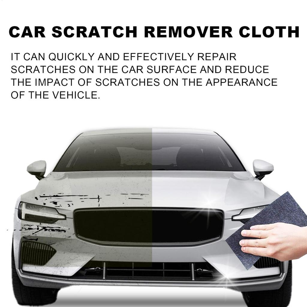 Car Scratch Repair Cloth 12-pieces Reusable Paint Repair Nanowipe Nano Cloth Scratch Remover For Trailer RV Truck Automotive