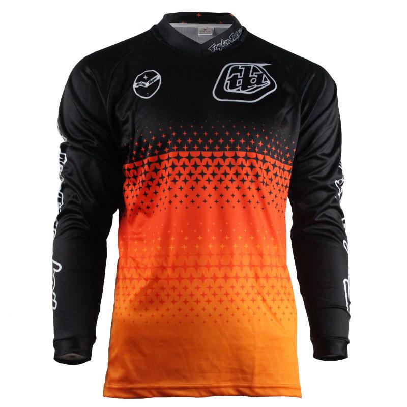 , off-road racing clothes, European and American sizes, loose version, long-sleeved T-shirt, quick-drying top, versatile and handsome