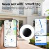 4-Pack IOS GPS Smart Tag for Apple Find My Tracker Kits with Strong Magnetic Suction Silicone Shell Anti-loss for Skateboard Car