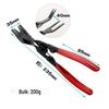 Plastic Rivet Removal Tool: Light Open Pliers with Screwdriver for Car Buckles and Gas Protection.
