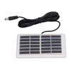 Solar Panel 1.2W 6V 9V Lightweight Portable Polysilicon Crystals DC Interface Solar Charger Panel