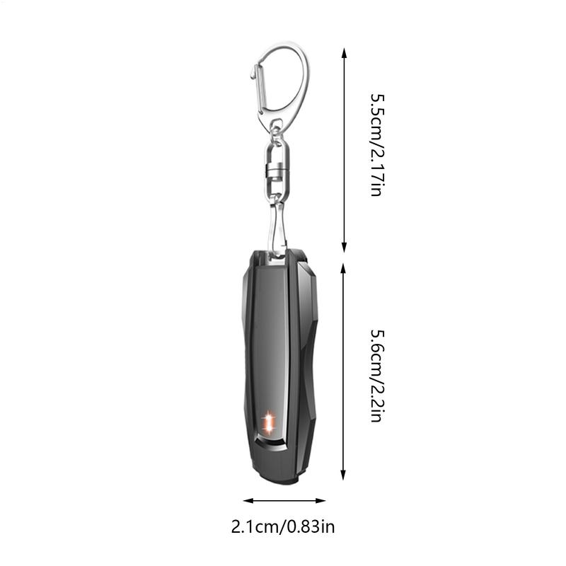 Anti-Static Keychain Car Body Static Eliminator Discharger Car Static Electricity Releaser Keychain Auto Body Static Discharger