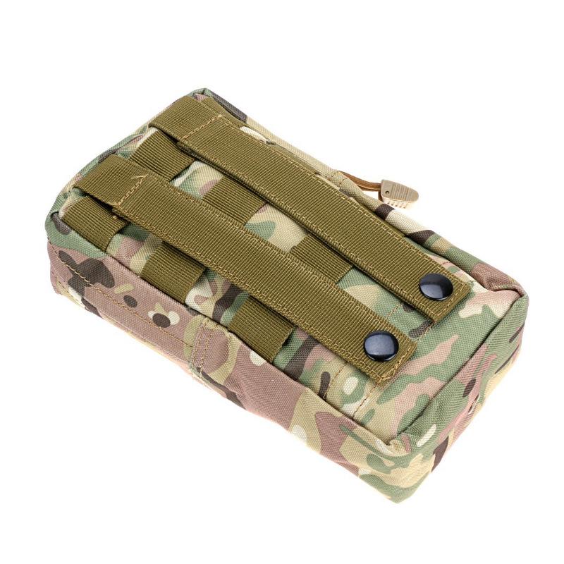 EDC Tactical MOLLE Waist Bag - Outdoor Emergency & Sundries Pouch for Military Use