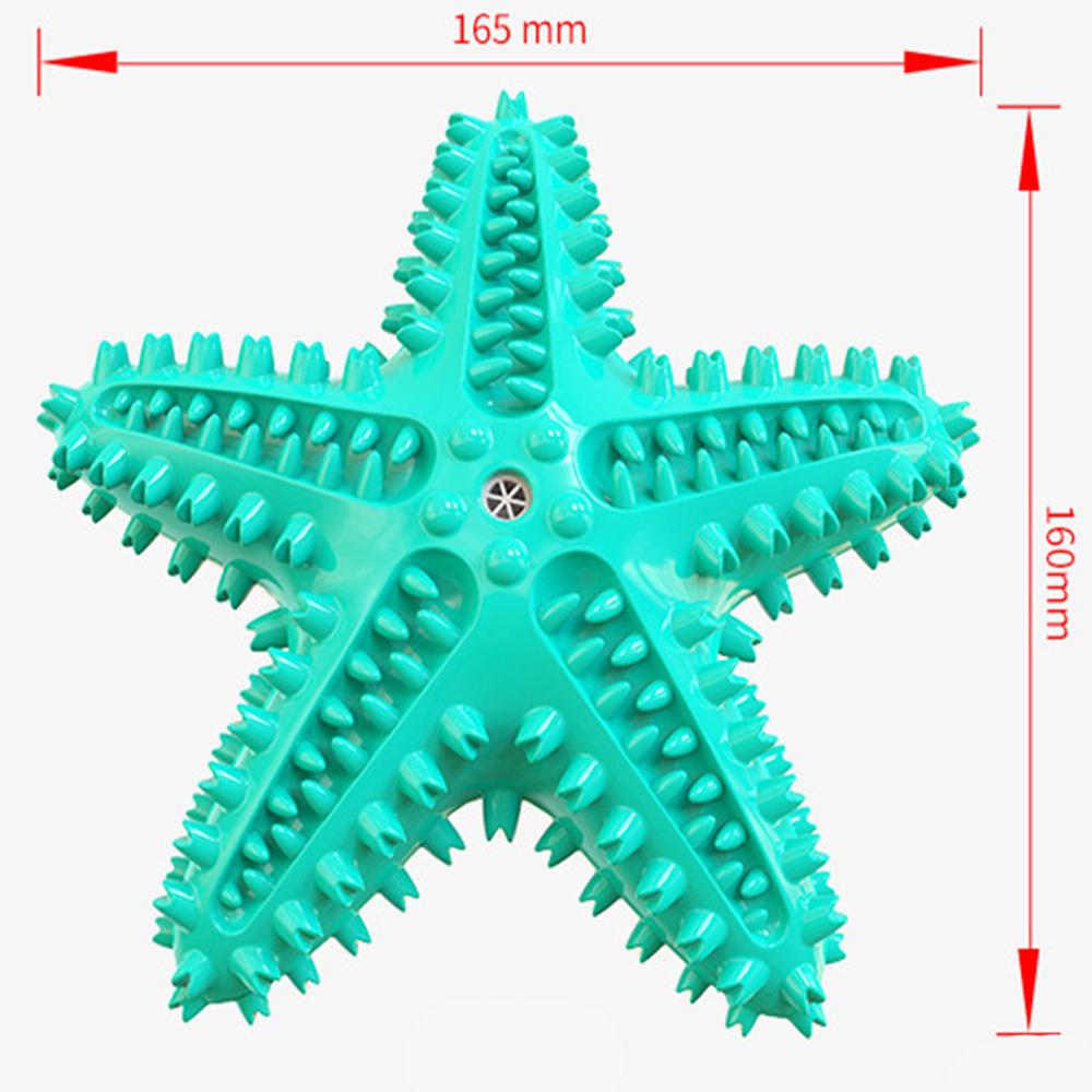 Toothbrush Chawing Dog Toys Indestructible Squark Aggressive Chewers Pet Plaything Soft Rubber Clean Pet Tooth Toy for Big Dog