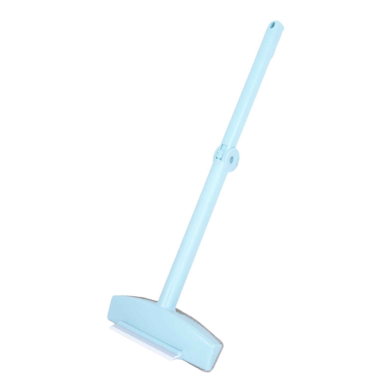 

Window Screen Cleaning Brush Multifunctional Versatile Household Foldable Window Cleaner Tool for Home Outdoor CA Sofa Door светло-синий