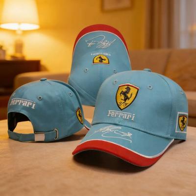 Fashion F1 Ferrari Fan Racing Men's Sun Hats Team Outdoor Baseball Caps For Ferrari Stradale Roma 488 Spider SF90 Accessories
