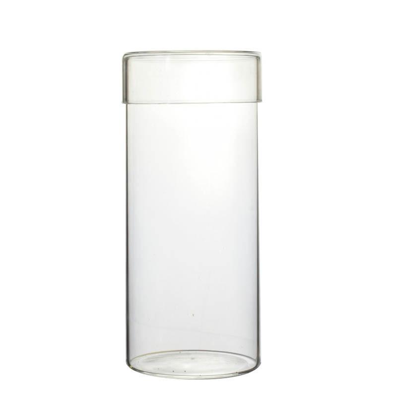 BR250/300/670/1150ml Tea/coffee Bean Storage Bottles Glass Lid Storage Spice/sugar Cube Jar Household Grain Storage Bottles JarsEY