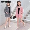 Three-piece Suits Girls New Spring and Summer Jackets Korean Style Small Suits Middle-aged Children's Suits