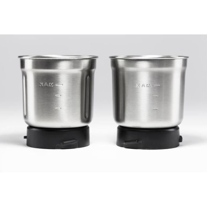 Moulin Électrique - CASO - Compact - Acier Inoxydable - 200W - 90g De Café