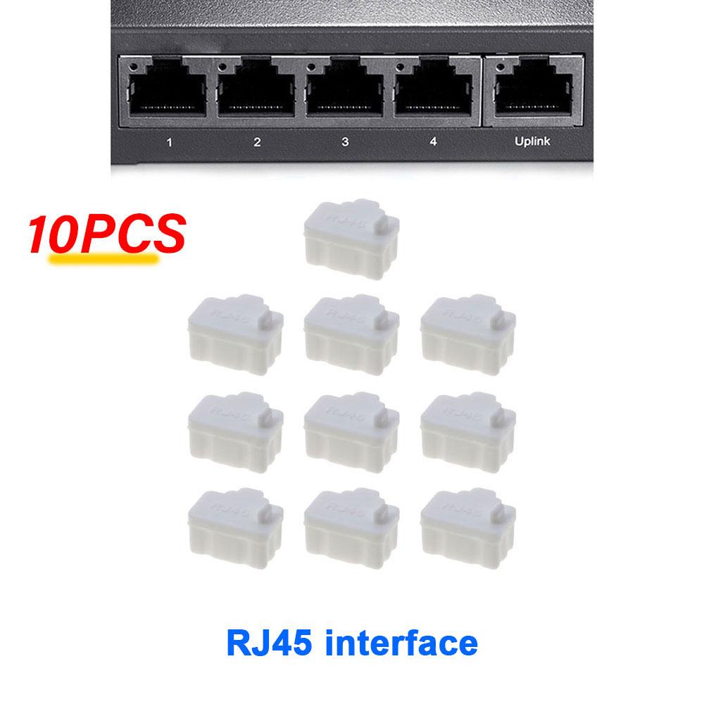 SW 16Pcs/Set Silicone Dust Plug for Laptop Dust Covers Notebook Computer Port Dust Plugs Stoppers HDMI USB RJ45 Interface Cover