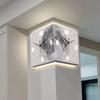 Creative Corner Wall Clock Living Room Large Led Clocks Luminous Wall Art Double-Sided Silent Watches Decoration for Bedroom