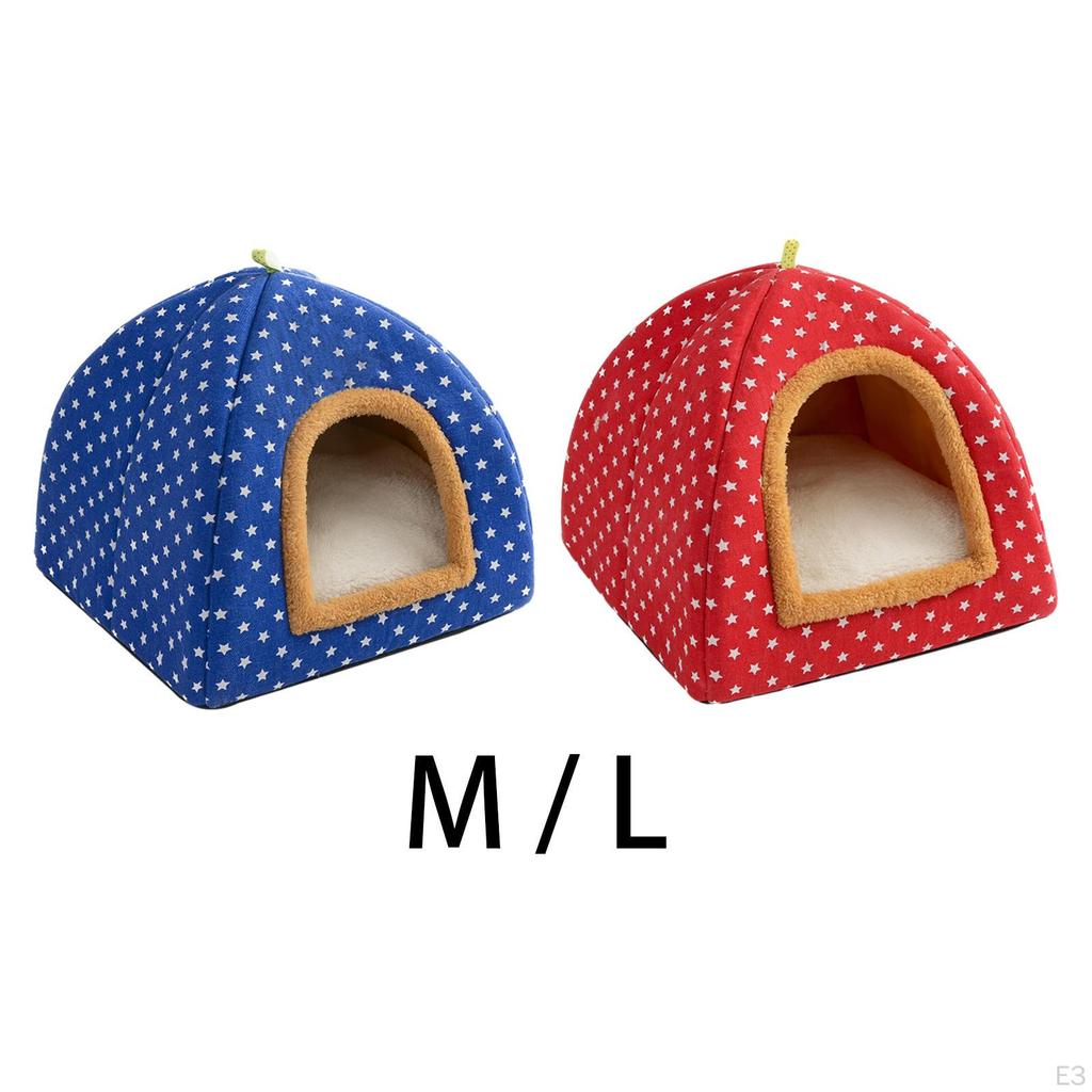 Katzenhöhle Winter - Waschbares Katzenbett Mit Wärmeisolierung Für Kalte Tage