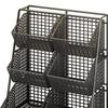 Kitchen Vegetables Basket Stand Countertop Organizer Storage Sturdy 6 Grids Durability