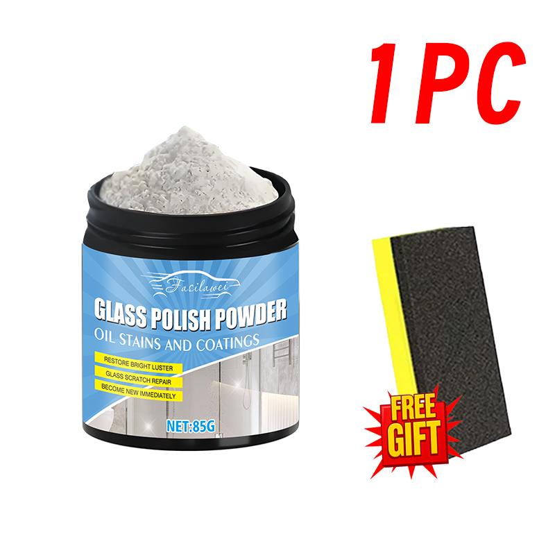 

NEW! Glass polishing powder, specially designed to repair scratches,enhance clarity,is ideal for vehicle windows,household glass