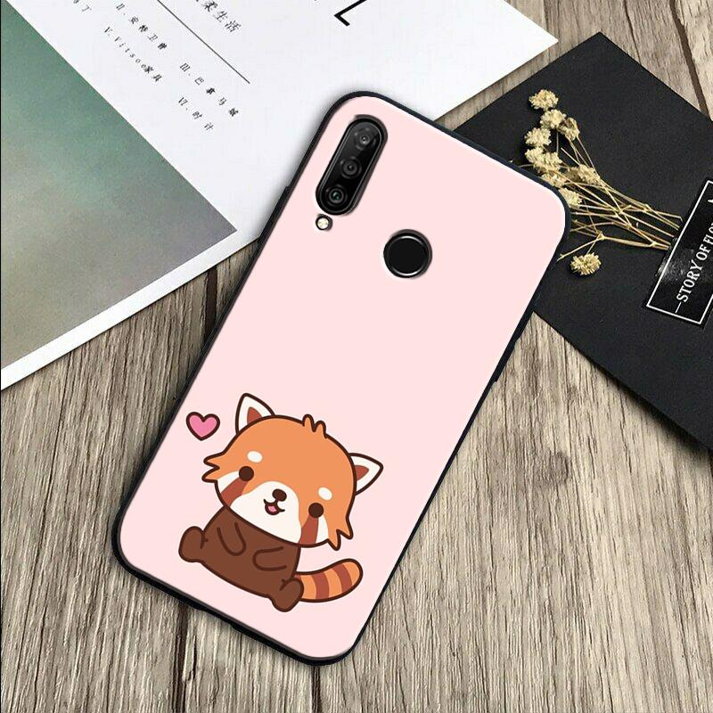 Roter Panda Niedliches Tier Für Huawei Nova Y70 Y91 Y61 Y72 Y73 Y90 Y60 3i 7i 8i 11 12i 9 10 SE P20 P30 Pro P40 Lite Hülle