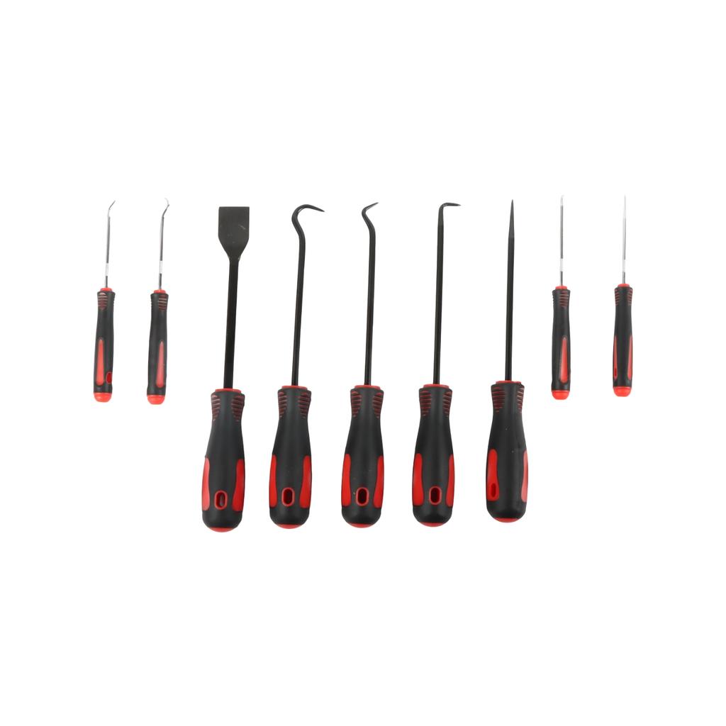 Set șurubelnițe pentru simeringuri cu 9 piese, unealtă demontare simeringuri, extractor simeringuri, șurubelniță simeringuri cu formă specială, unealtă reparații auto