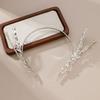 Sparkling Crystal Hairband Comfortable Bridal Hairband Alloy Texture Suitable for Fashion Girls and Mature Ladies